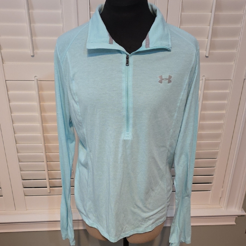 Under Armour Light Blue Performance Top